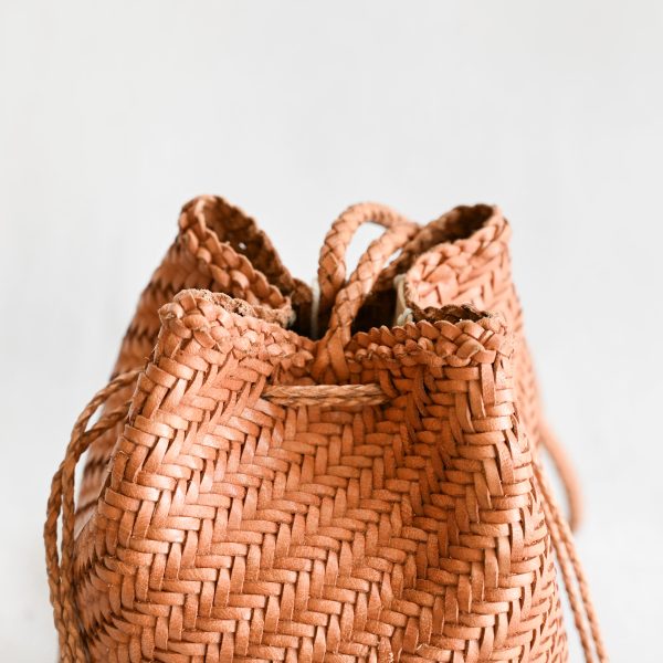Pompom Double Jump Bag - Cognac - Image 3