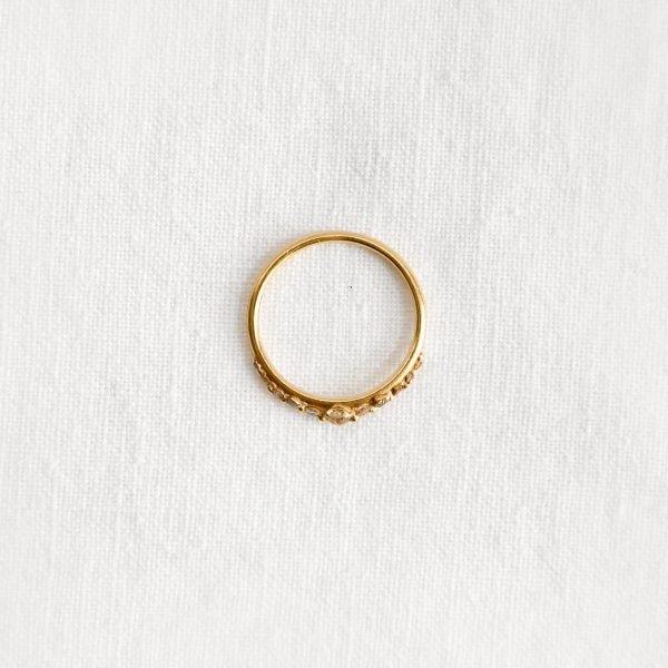 11 White Diamond Halo Ring - Image 2